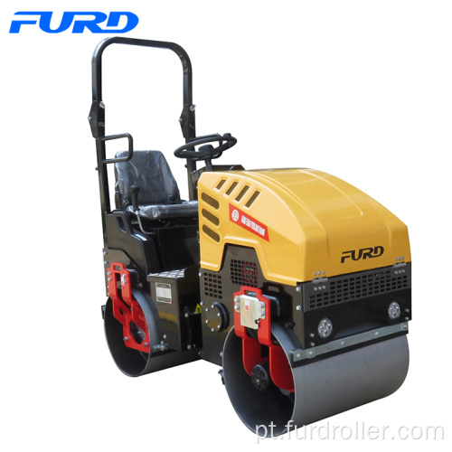 Novo compactador vibratório de rolos de estrada FYL-880 com 25KN